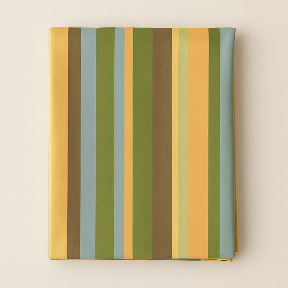 Robert Allen Striped Cotton Fabric 2.75 Yards Upholstery 56” Wide - Picture 1 of 6